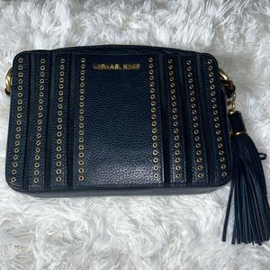 Navy michael Kors bag